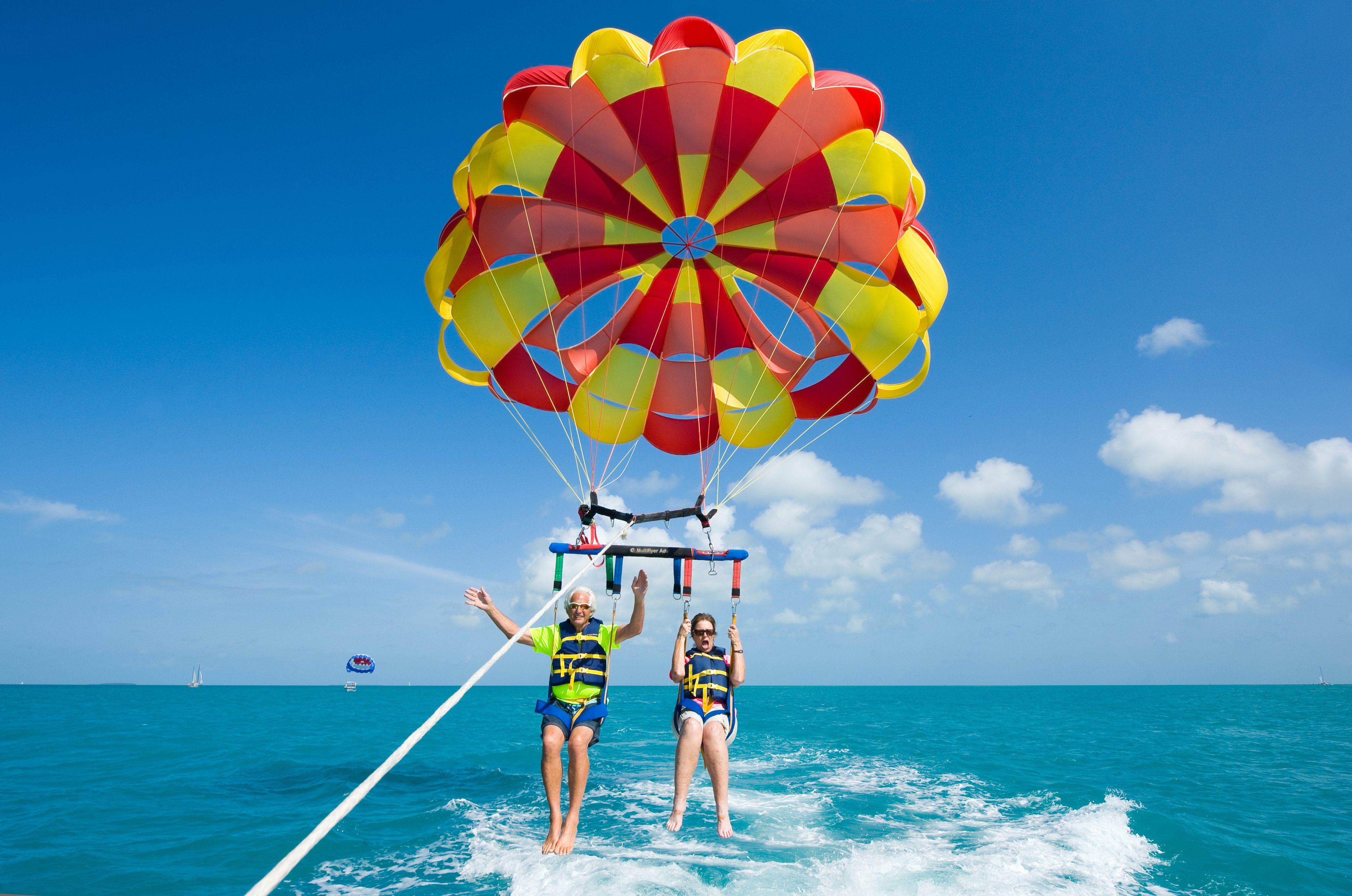 parasailing